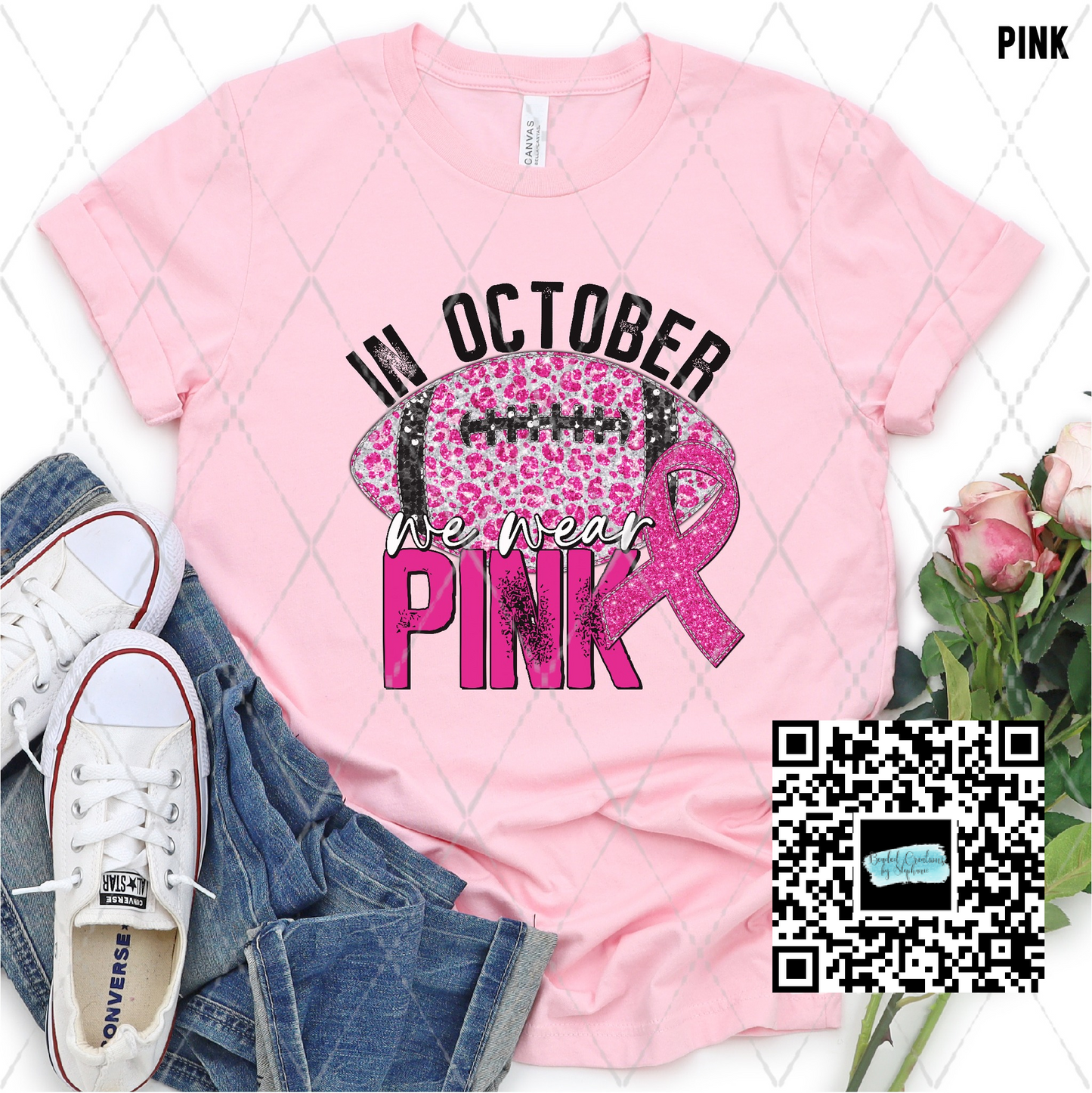 In Oct we wear Pink Football