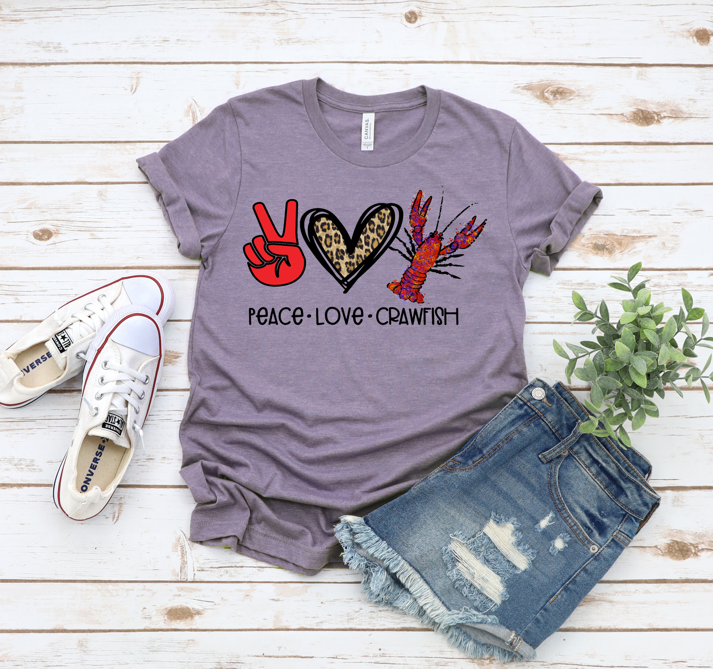 Peace Love Crawfish