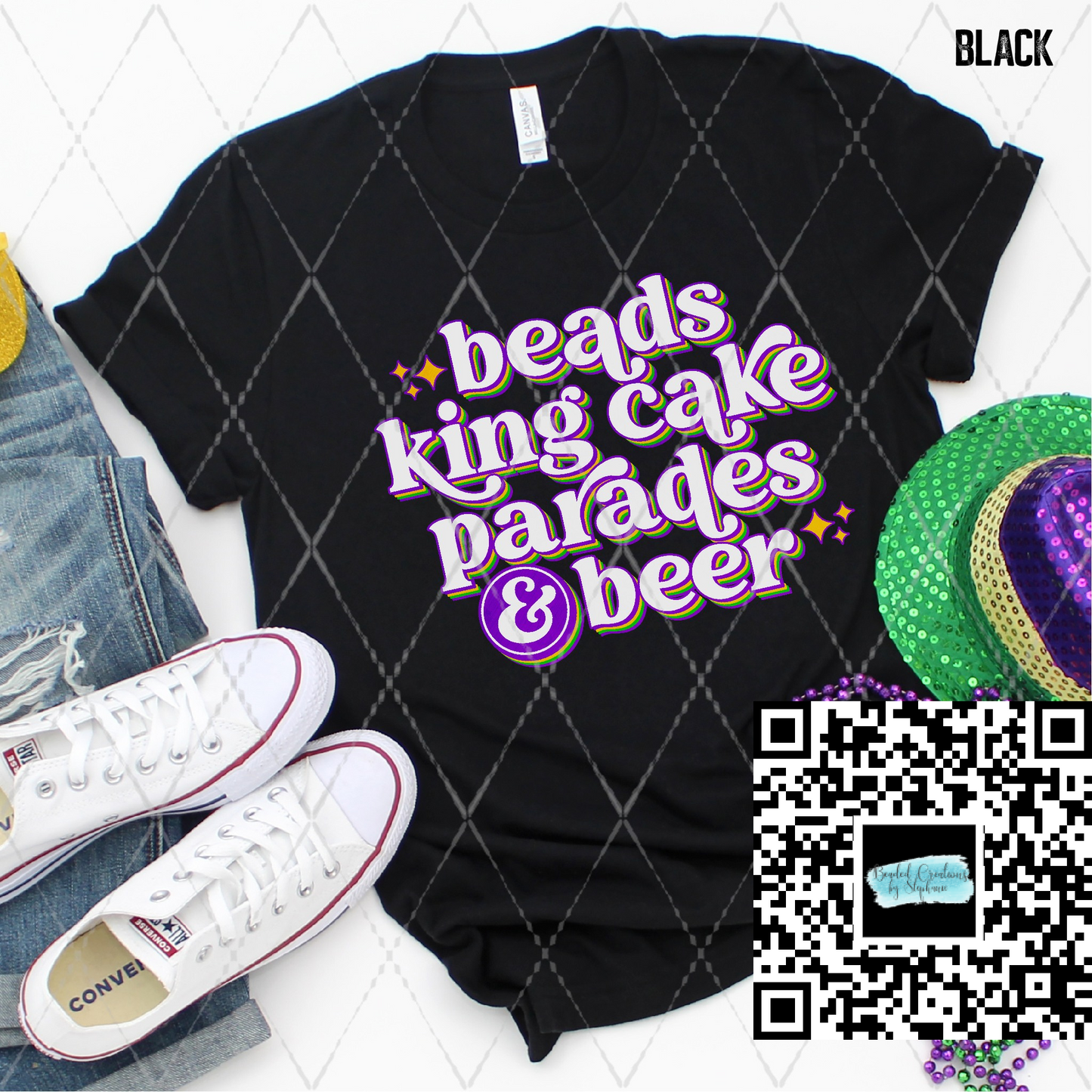 Beads King Cake Parade Beers