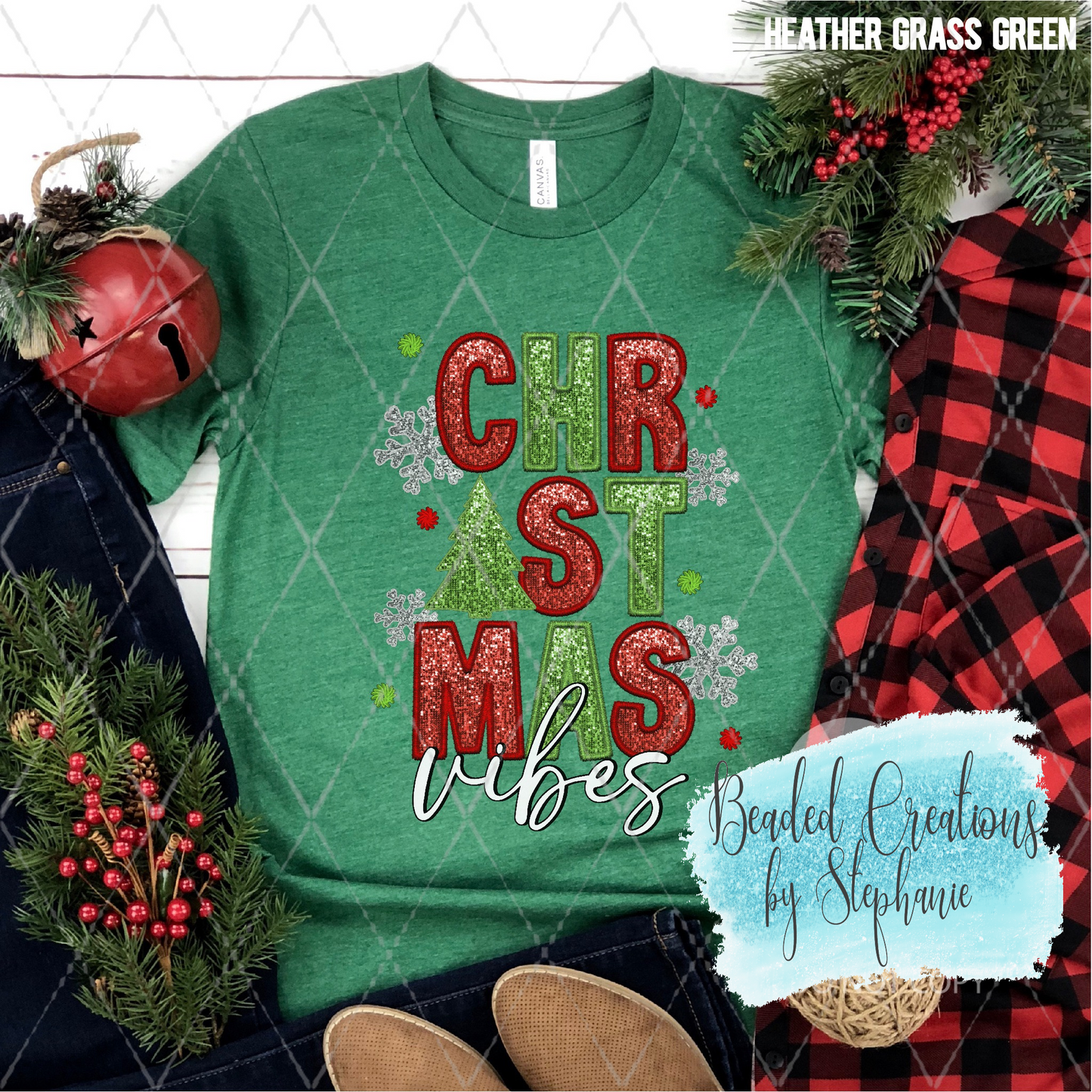 Christmas Glitter Stitch