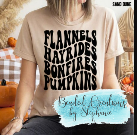 Flannels Hayrides Wave