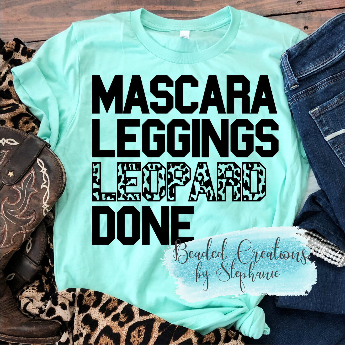 Mascara Leggings Leopard