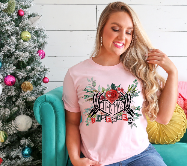 Christmas Obsessed Skeleton