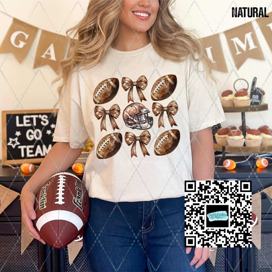 Football Squares Brown