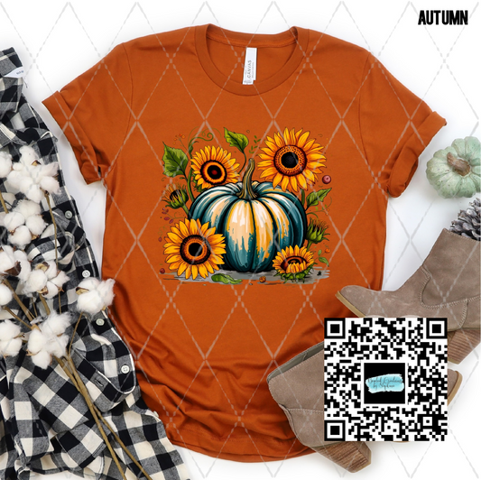 Pumpkin Sunflowers