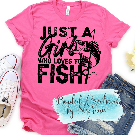 Just a girl who loves to fish