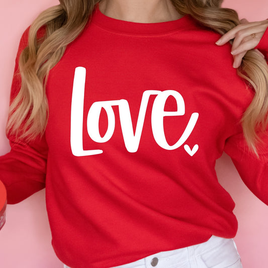 Love Heart Sweatshirt