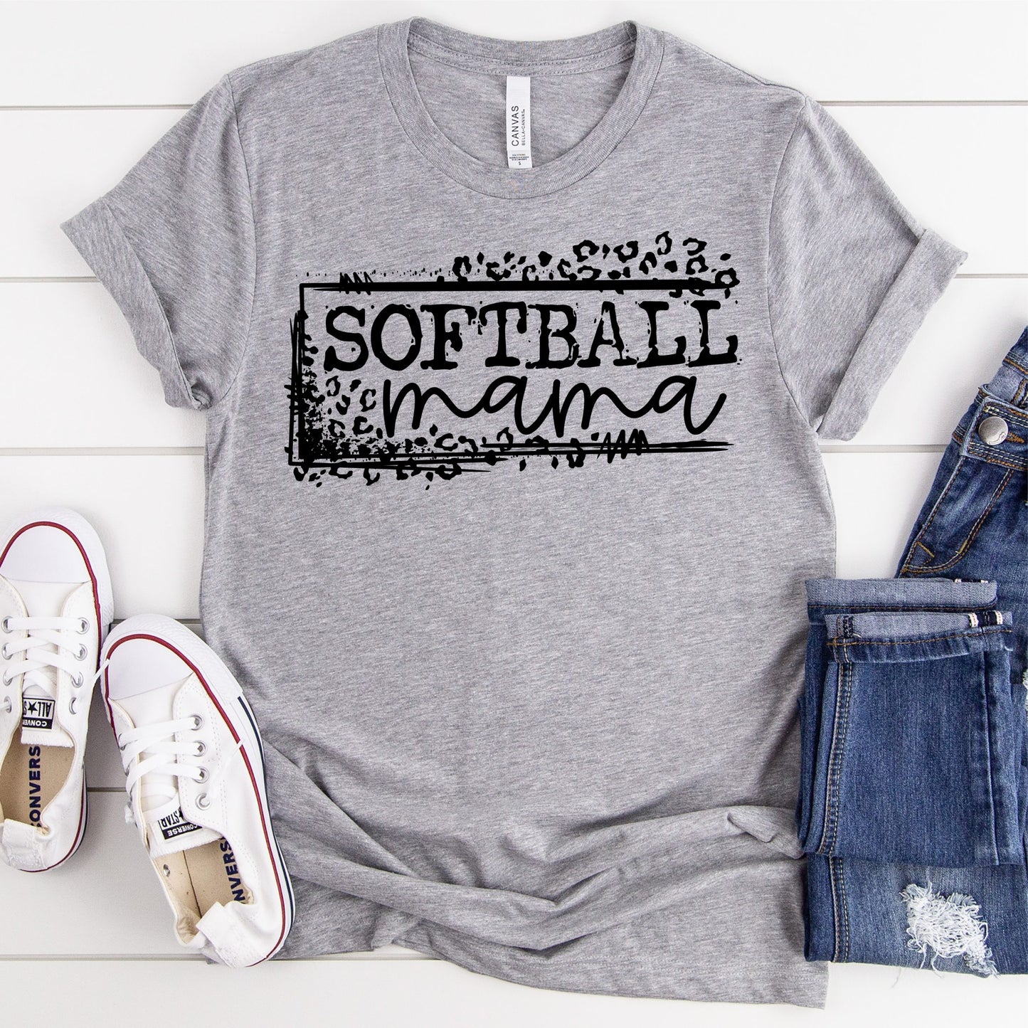 Softball Mama Leopard