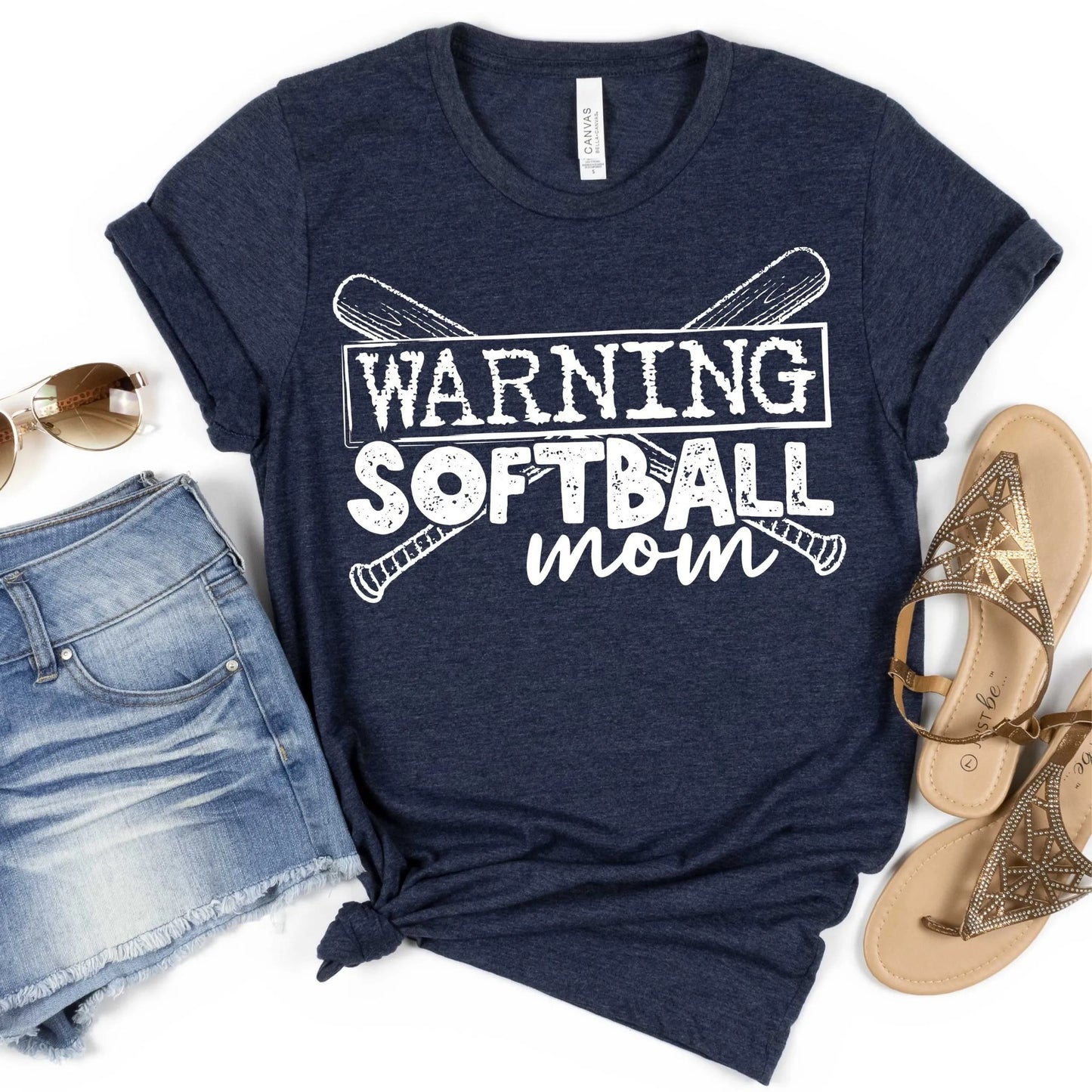 Warning Softball Mom