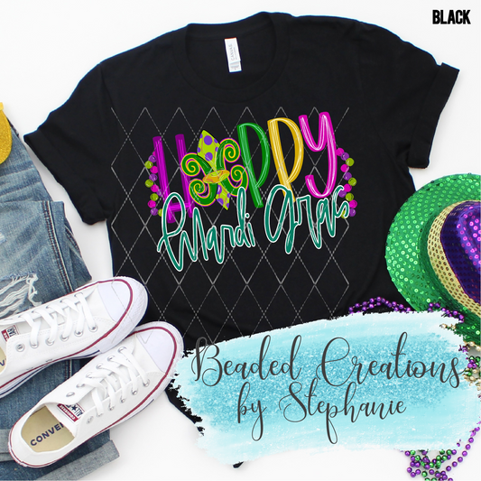 Happy Mardi Gras Green