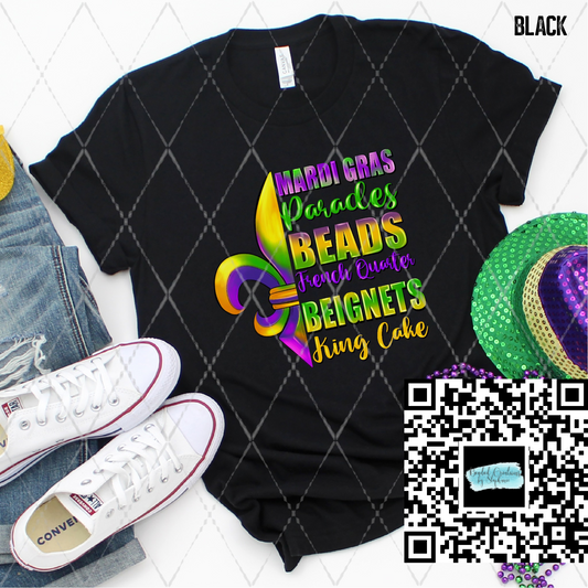 Mardi Gras Parade Beads