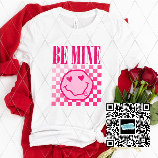 Be Mine Pink Smilie