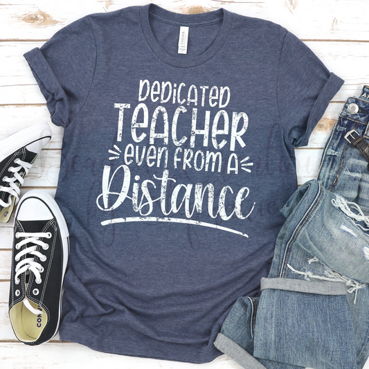 Dedicated Teacher Even from a Distance