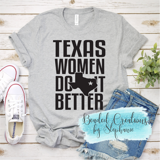 Texan Woman Do it Better