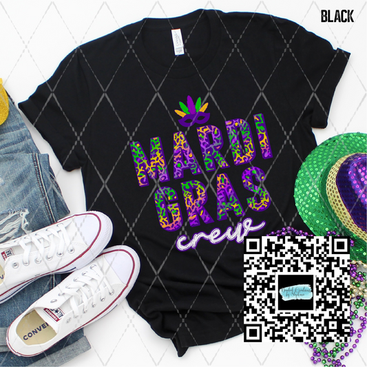 Mardi Gras Crew Leopard