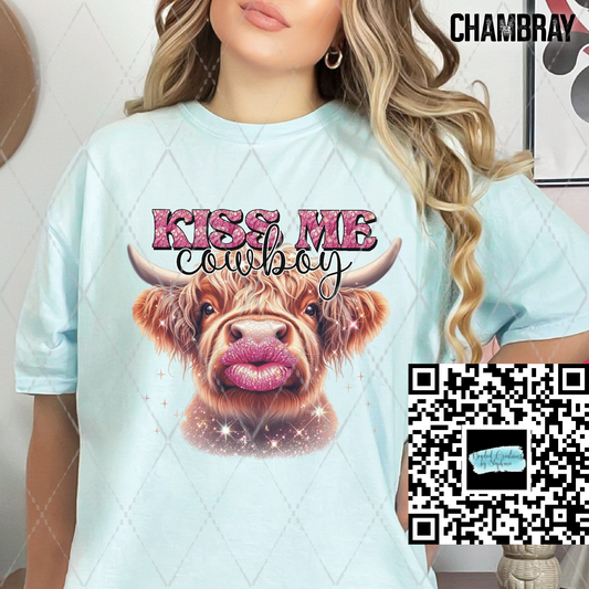 Kiss Me Cowboy Cow