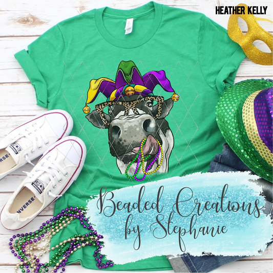 Mardi Gras Cow