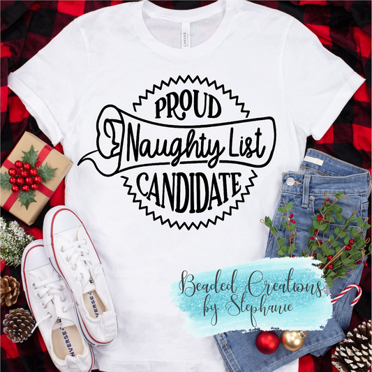 Proud Naughty List Candidate
