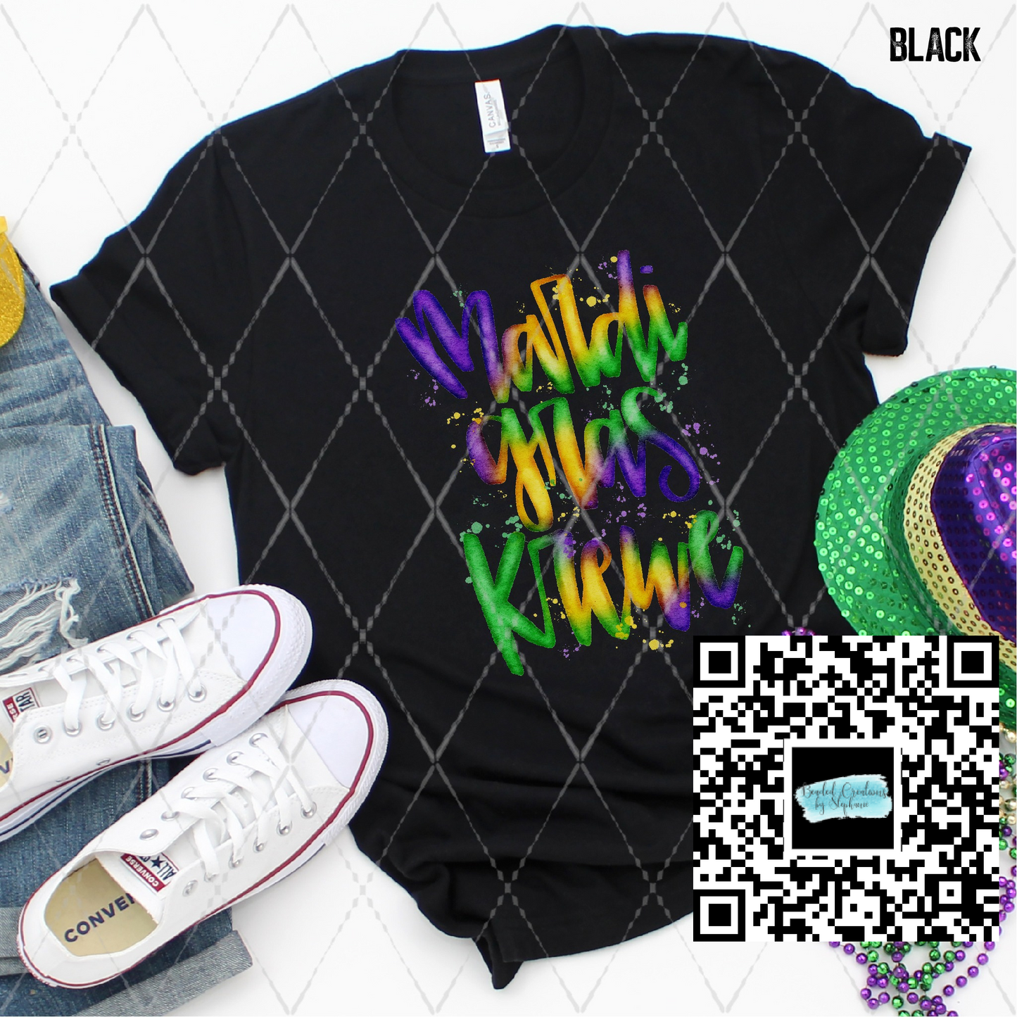 Spray Paint Mardi Gras