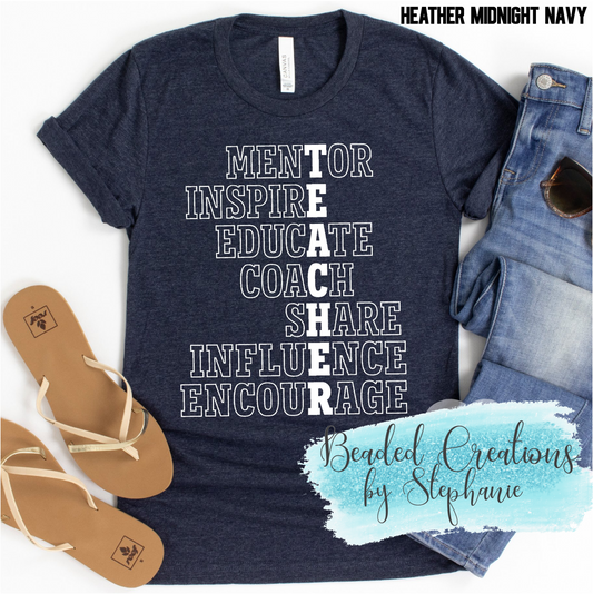 Teacher Mentor Inspire