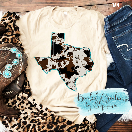 Cowhide Texas