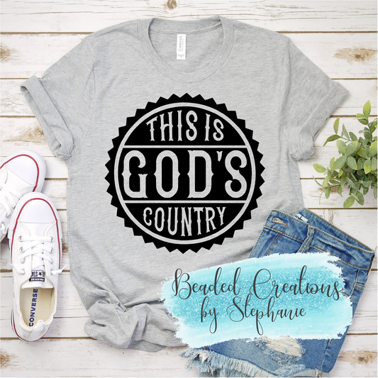 This Is God's Country Circl